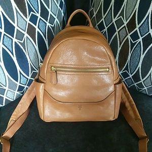 Frye Backpack Color Orange/Tan Ish